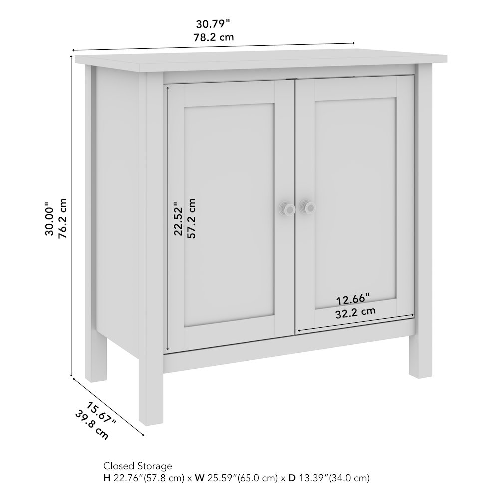 Mayfield Accent Storage Cabinet with Doors. Picture 9