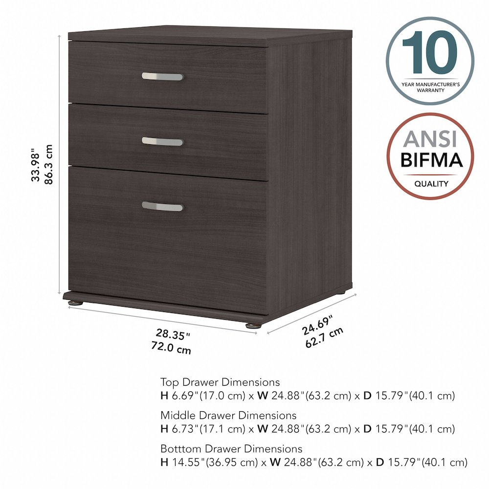 Universal Floor Storage Cabinet with Drawers. Picture 8