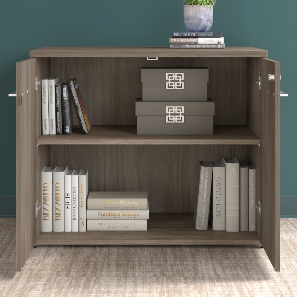 Office 500 36W Storage Cabinet with Doors - Assembled. Picture 4
