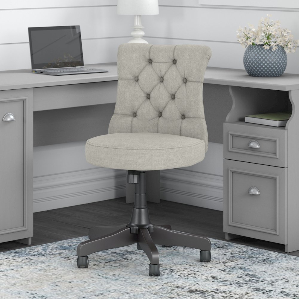 Fairview Mid Back Tufted Office Chair. Picture 2