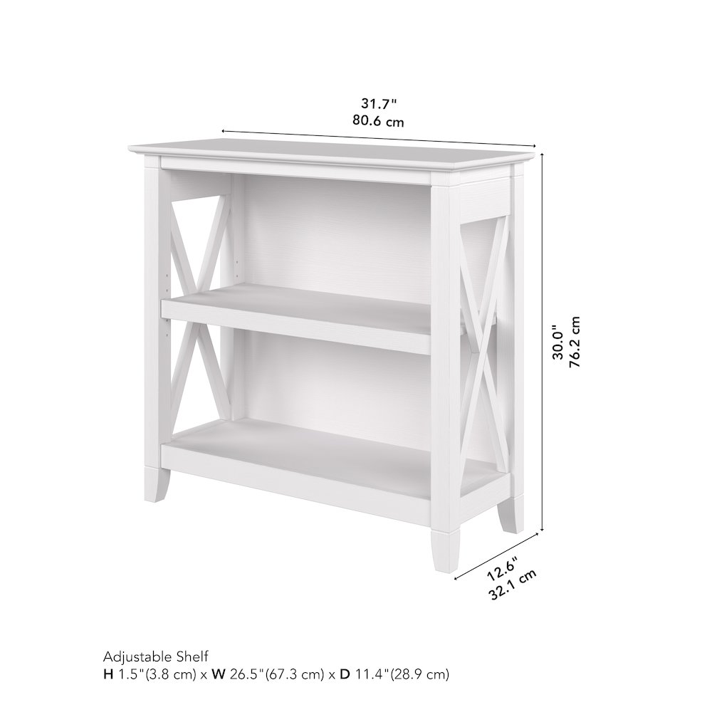 Key West Small 2 Shelf Bookcase. Picture 8