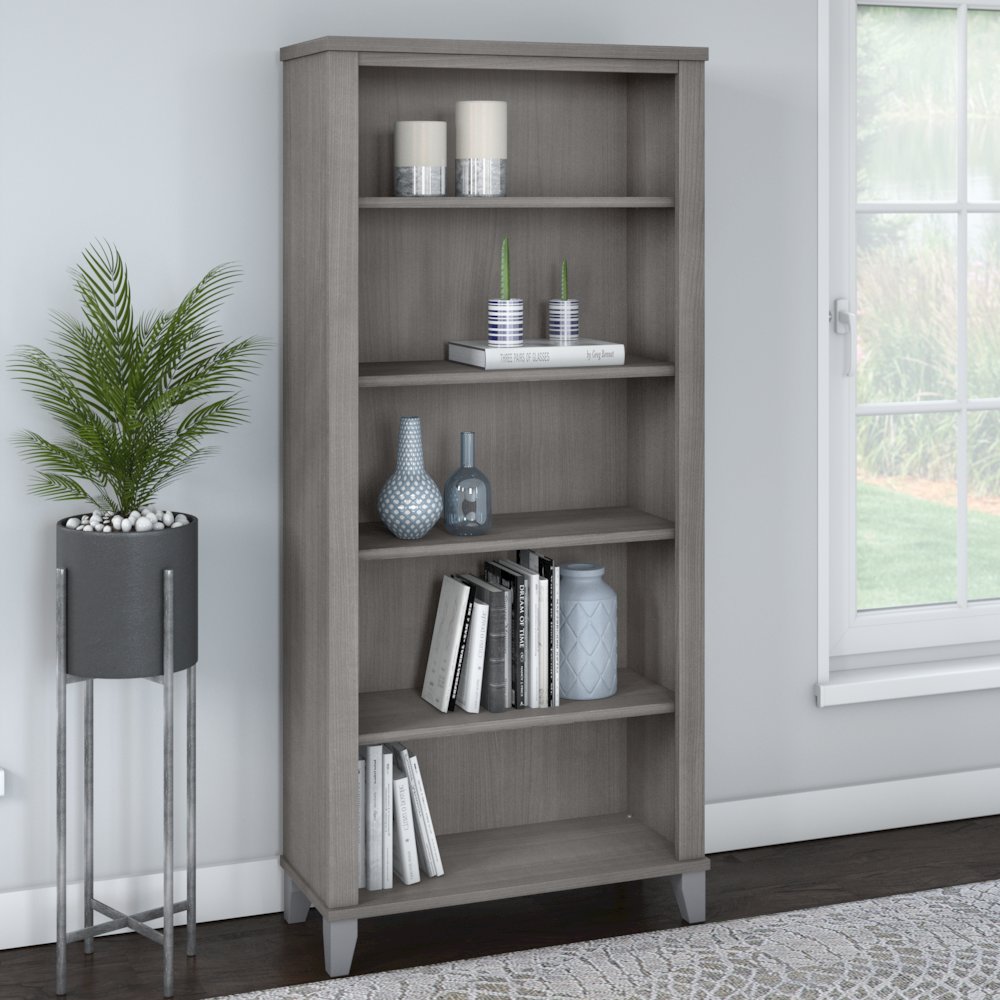 Somerset Tall 5 Shelf Bookcase. Picture 2