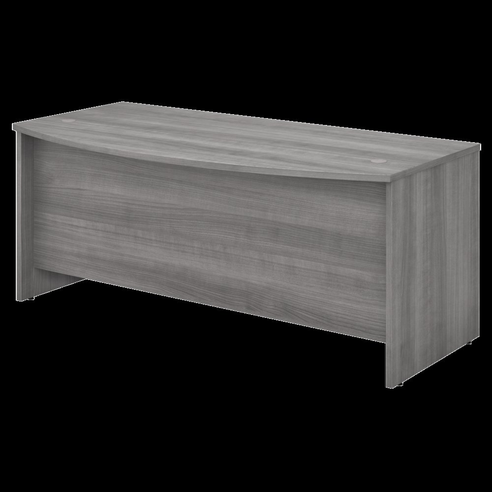 Studio C 72W x 36D Bow Front Desk. Picture 1