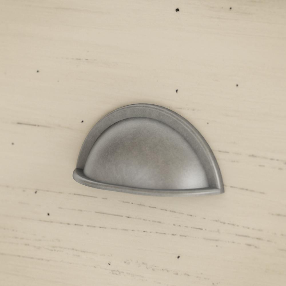 Bush Furniture Fairview 60W L Shaped Desk with Hutch and Lateral File Cabinet, Antique White/Tea Maple. Picture 3