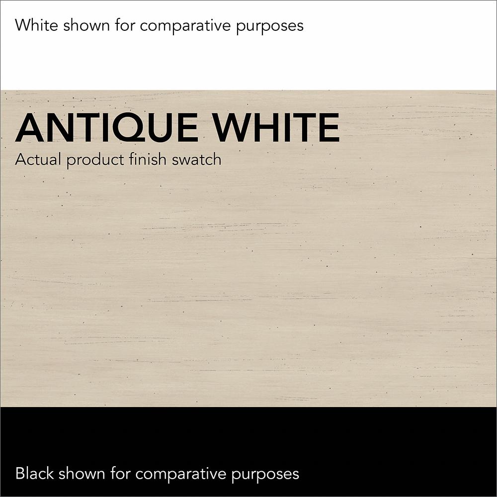 Bush Furniture Fairview 60W L Shaped Desk with Hutch and Lateral File Cabinet, Antique White/Tea Maple. Picture 5