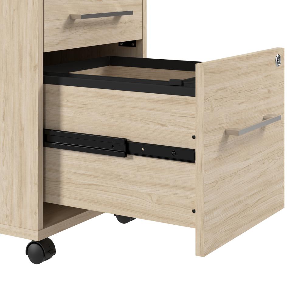 Hustle Office Storage Cabinet in Natural Elm. Picture 8