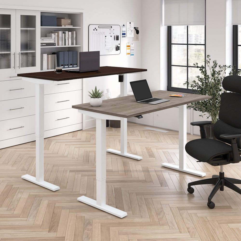 Move 40 Series 48W x 24D Electric Height Adjustable Standing Desk. Picture 3