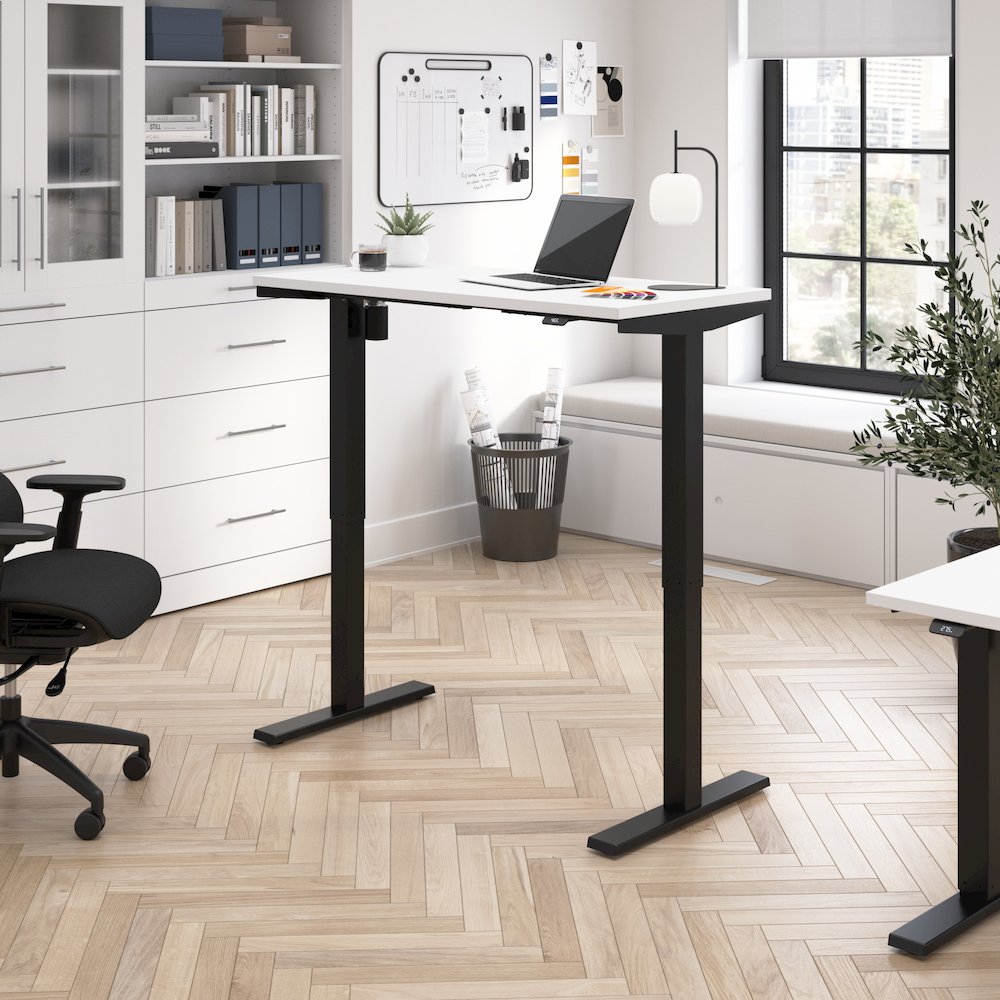 Move 40 Series 48W x 24D Electric Height Adjustable Standing Desk. Picture 3