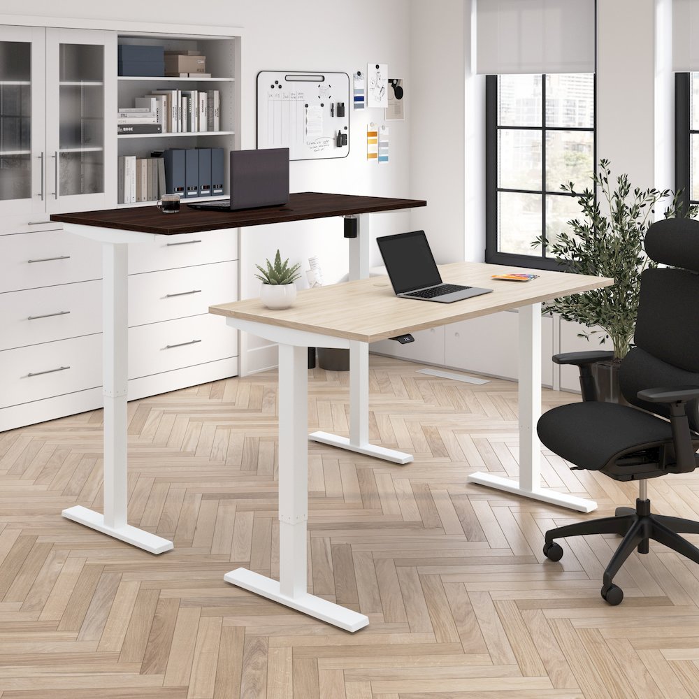 Move 40 Series 60W x 30D Electric Height Adjustable Standing Desk. Picture 4