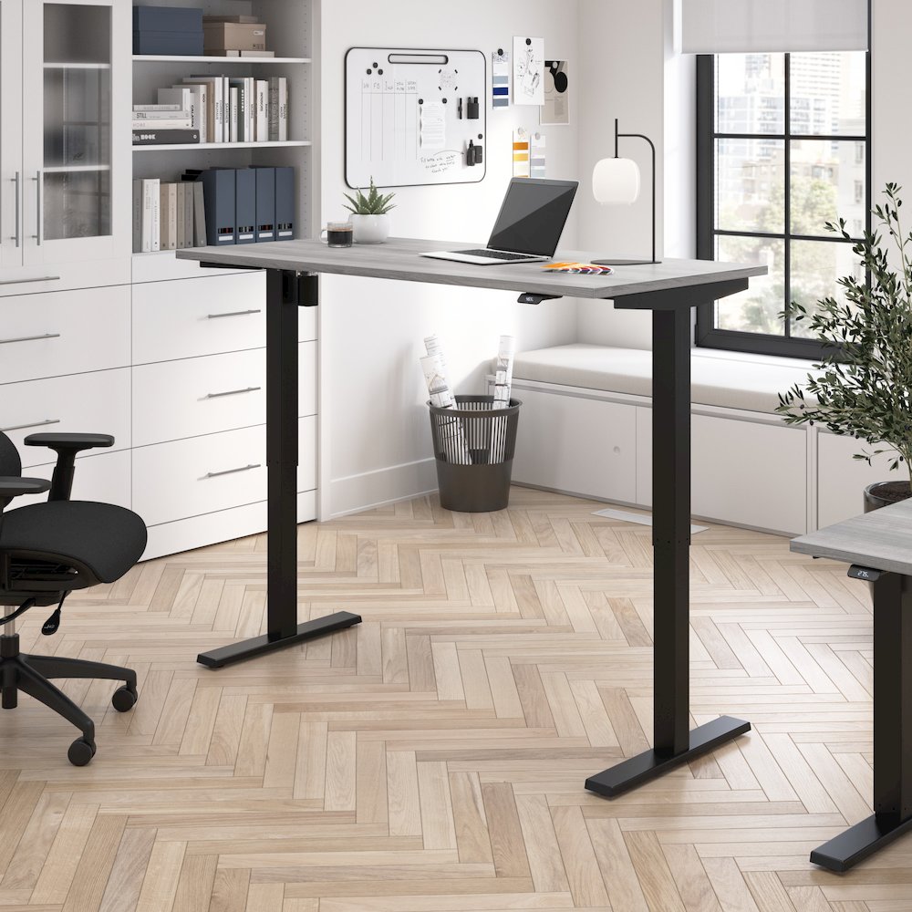 Move 40 Series 60W x 30D Electric Height Adjustable Standing Desk. Picture 2