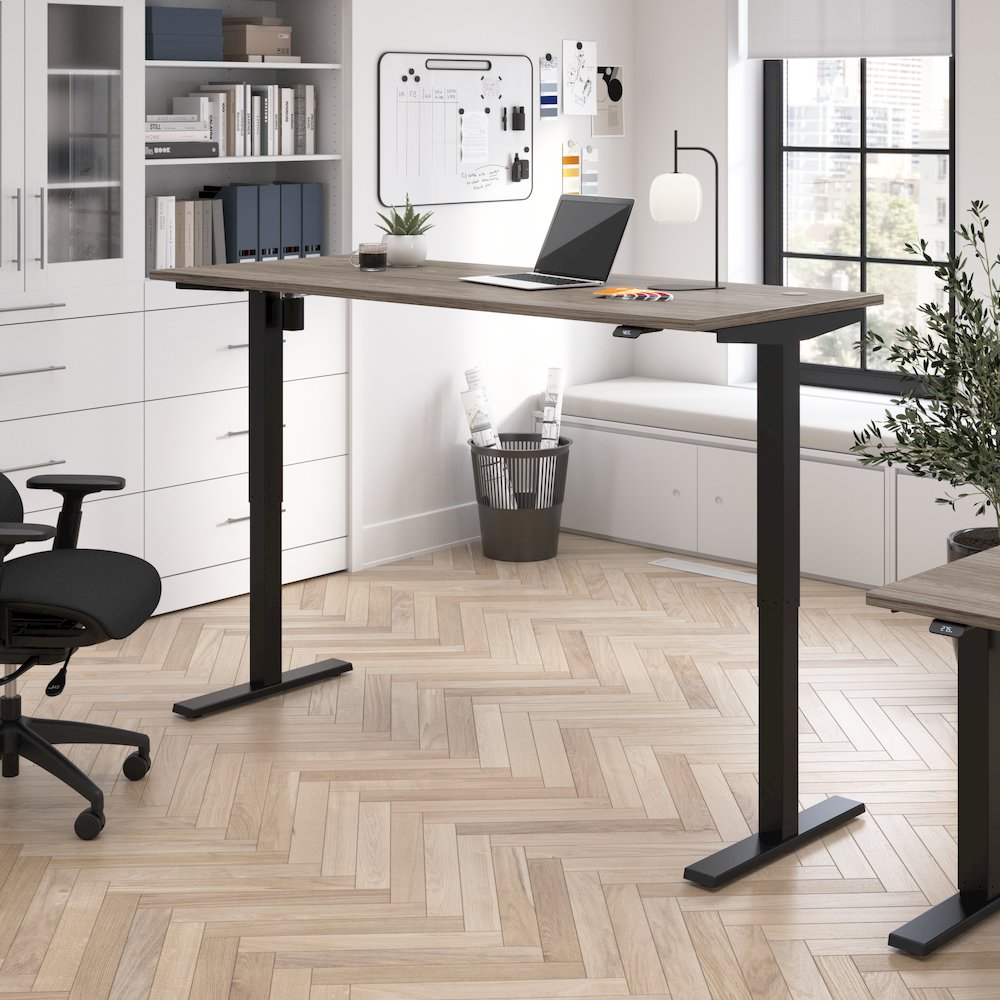 Move 40 Series 72W x 30D Electric Height Adjustable Standing Desk. Picture 2