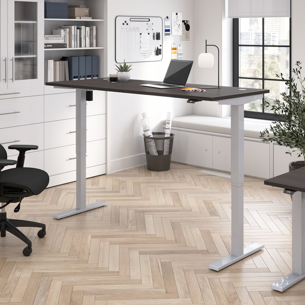 Move 40 Series 72W x 30D Electric Height Adjustable Standing Desk. Picture 2
