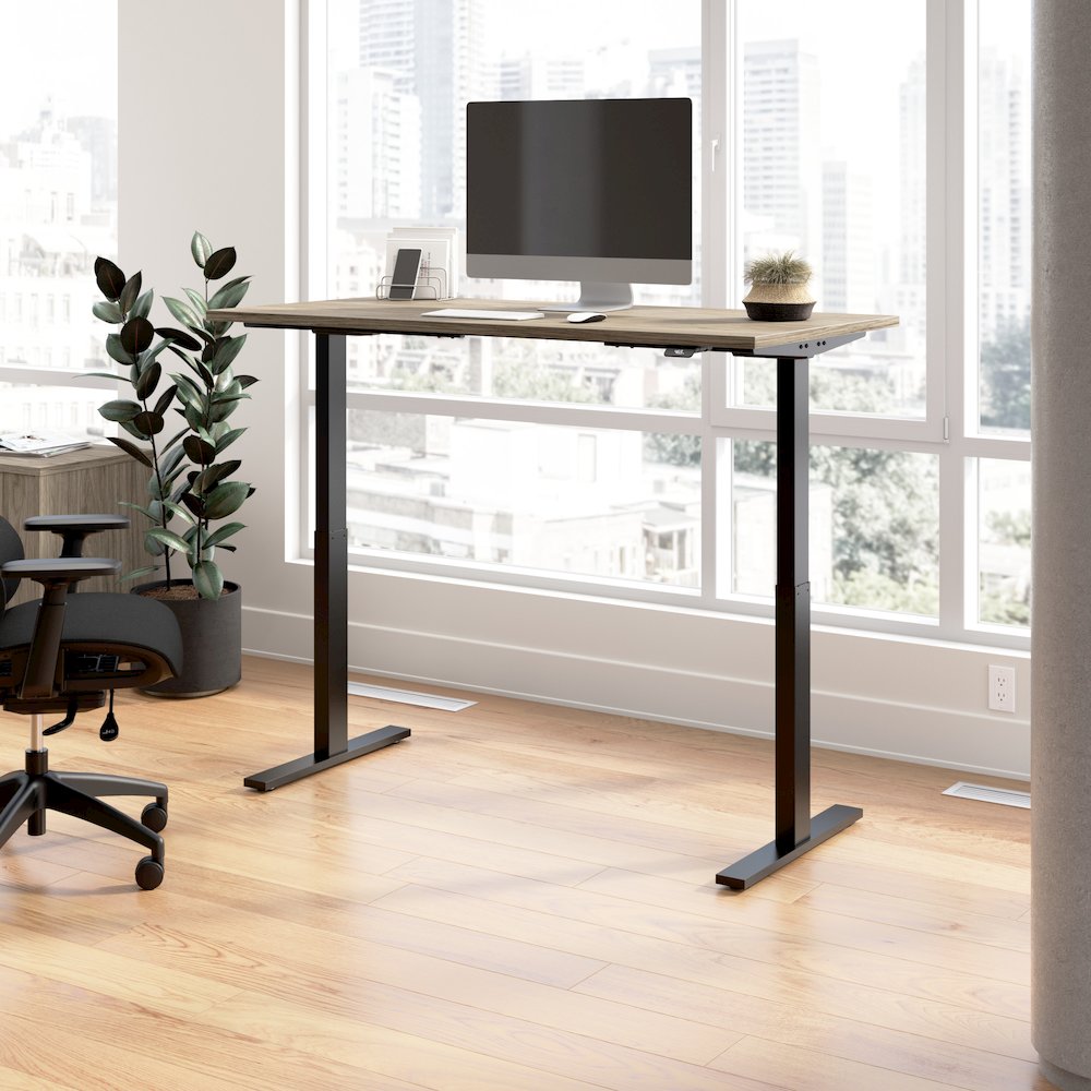 Move 60 Series 60W x 30D Electric Height Adjustable Standing Desk. Picture 2