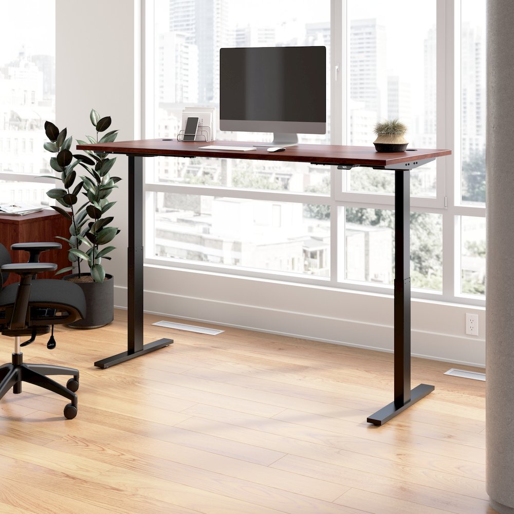 Move 60 Series 72W x 30D Electric Height Adjustable Standing Desk. Picture 2