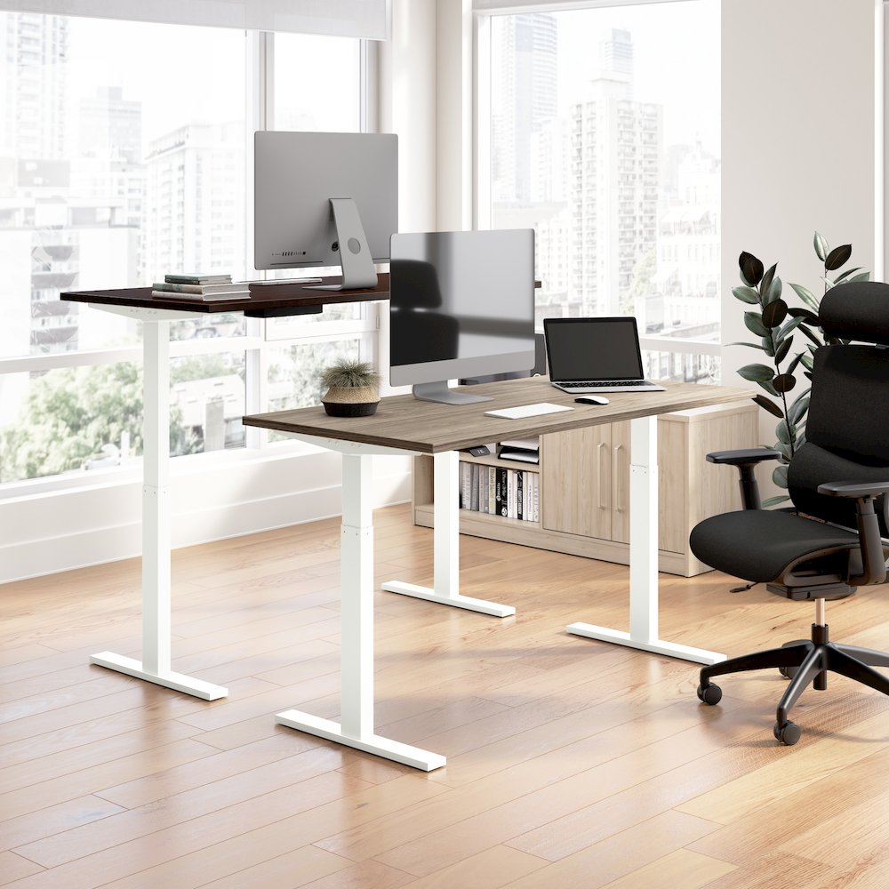 Move 60 Series 72W x 30D Electric Height Adjustable Standing Desk. Picture 3