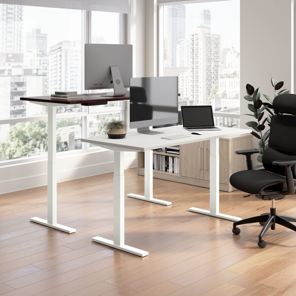 Move 60 Series 72W x 30D Electric Height Adjustable Standing Desk. Picture 2