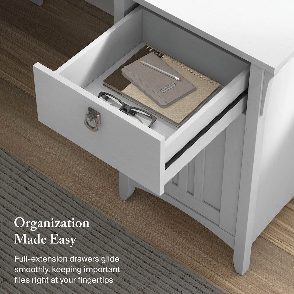 Salinas 60W L Shaped Desk with Storage. Picture 4