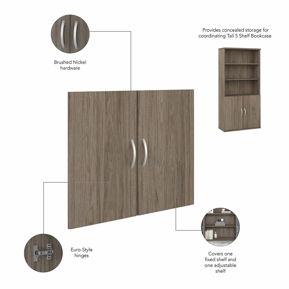 Bush Business Furniture Studio C Bookcase Door Kit. Picture 2