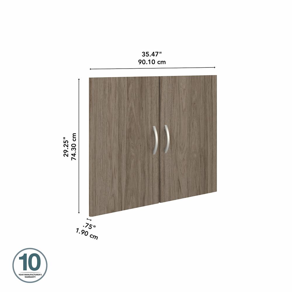 Bush Business Furniture Studio C Bookcase Door Kit. Picture 3