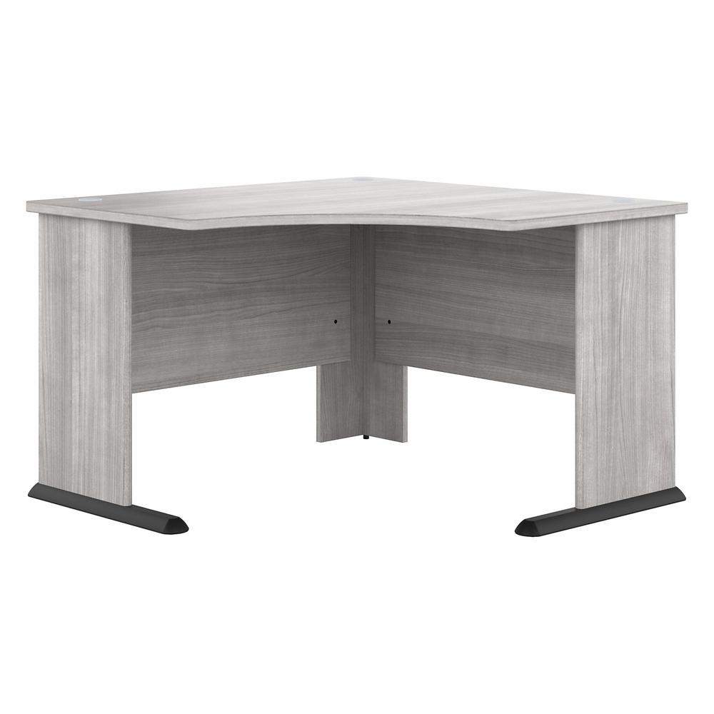 Bush Business Furniture Studio A 48W Corner Computer Desk in Platinum Gray. Picture 1