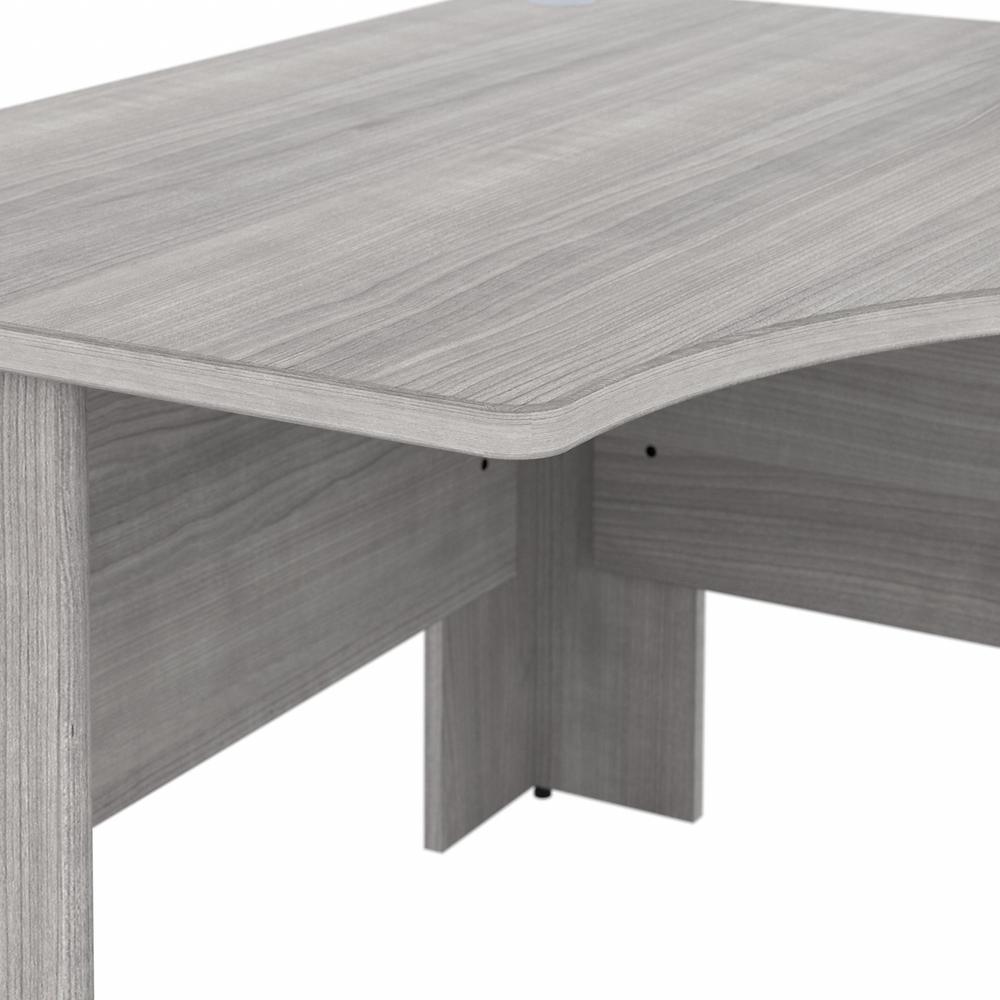 Bush Business Furniture Studio A 48W Corner Computer Desk in Platinum Gray. Picture 5