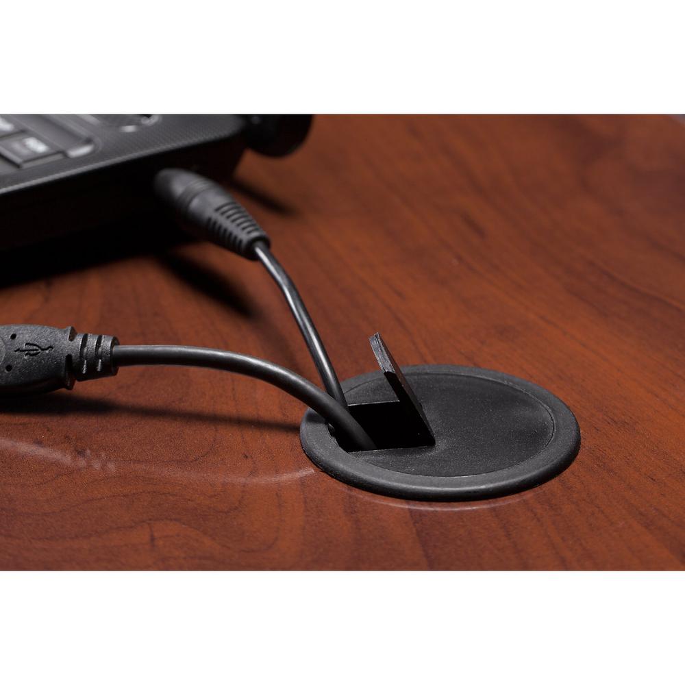 Series C Elite 60W x 43D Right Handed Bow Front L Shaped Desk with 36W Return. Picture 3