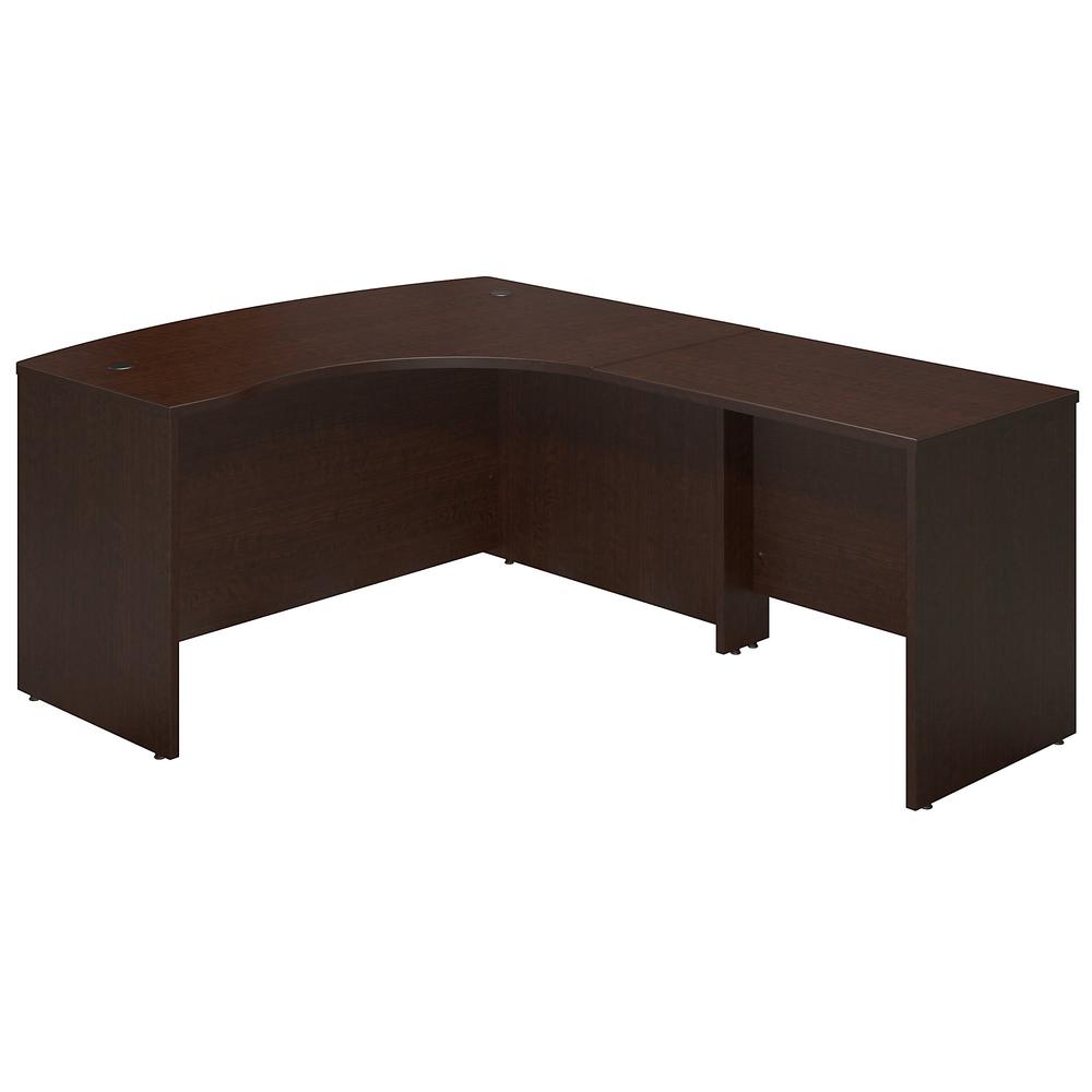 Series C Elite 60W x 43D Right Handed Bow Front L Shaped Desk with 36W Return. Picture 1