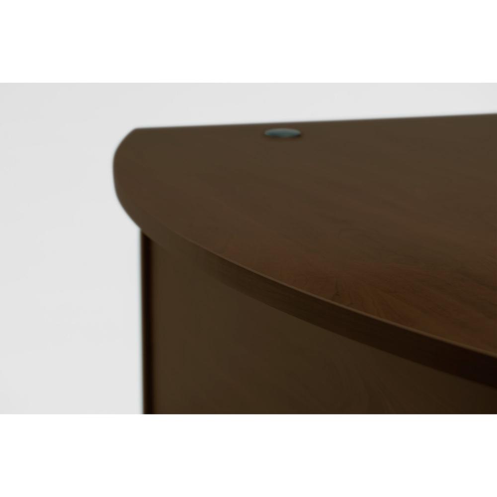 Series C Elite 72W x 36D Bow Front Desk with 48W Return. Picture 6