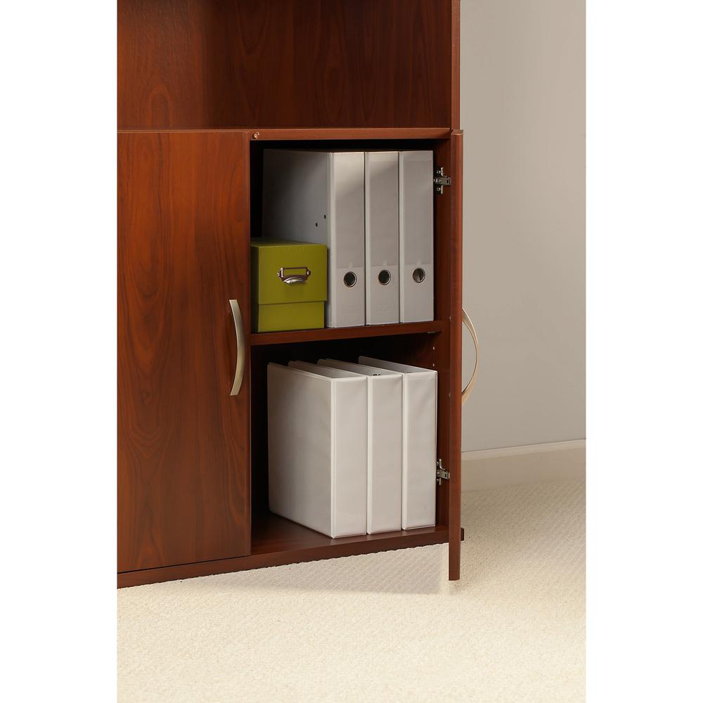 Series C Elite 36W 5 Shelf Bookcase with Doors. Picture 3
