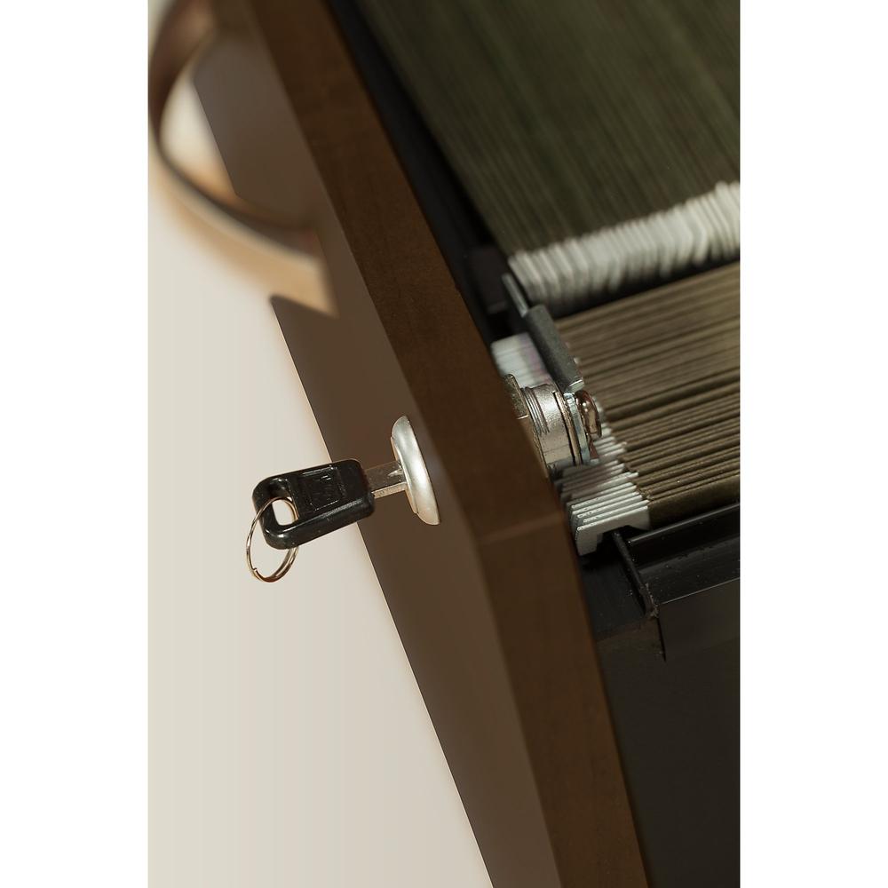 Series C Elite 48W x 30D Desk with 3 Drawer Mobile Pedestal. Picture 4