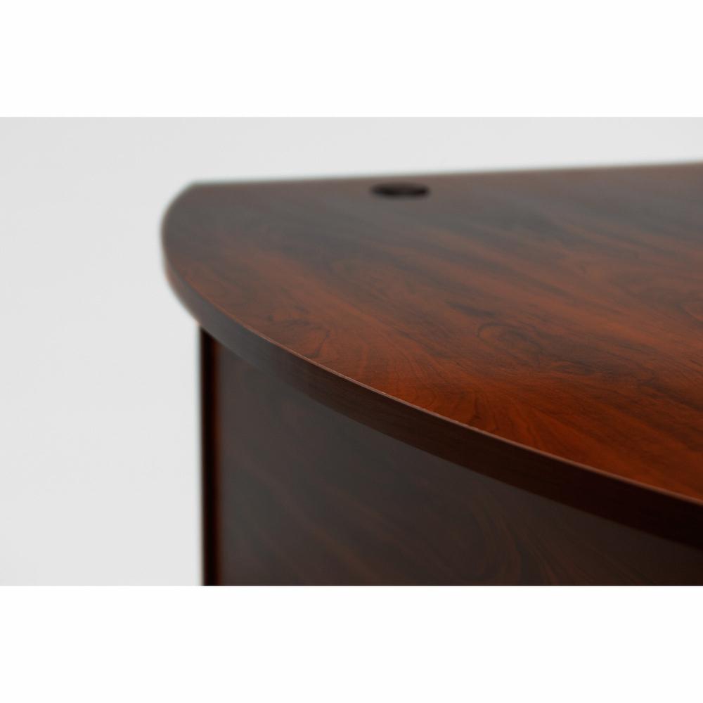 Business Office Pro Right Handed L Shaped Desk with 3 Drawer Mobile Pedestal. Picture 3