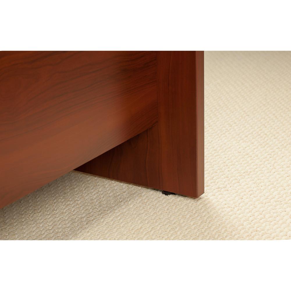Bush Business Furniture Series C 60W x 43D Left Handed L Bow Desk, Hansen Cherry. Picture 3