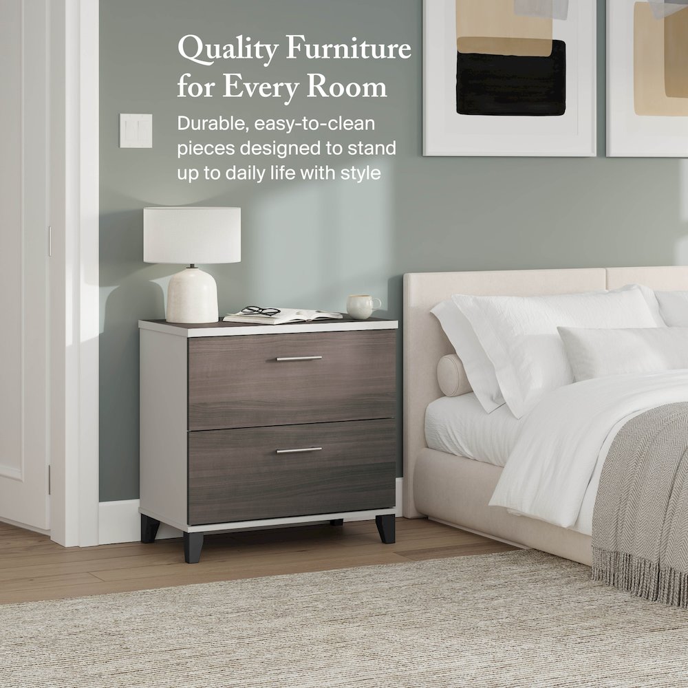 Somerset 2 Drawer Lateral File Cabinet. Picture 6