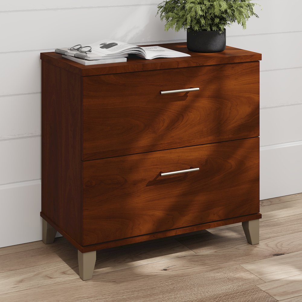 Somerset 2 Drawer Lateral File Cabinet. Picture 2