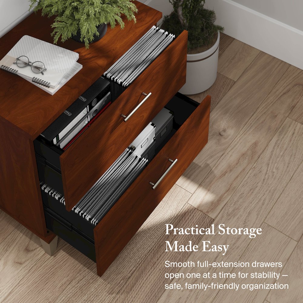 Somerset 2 Drawer Lateral File Cabinet. Picture 4
