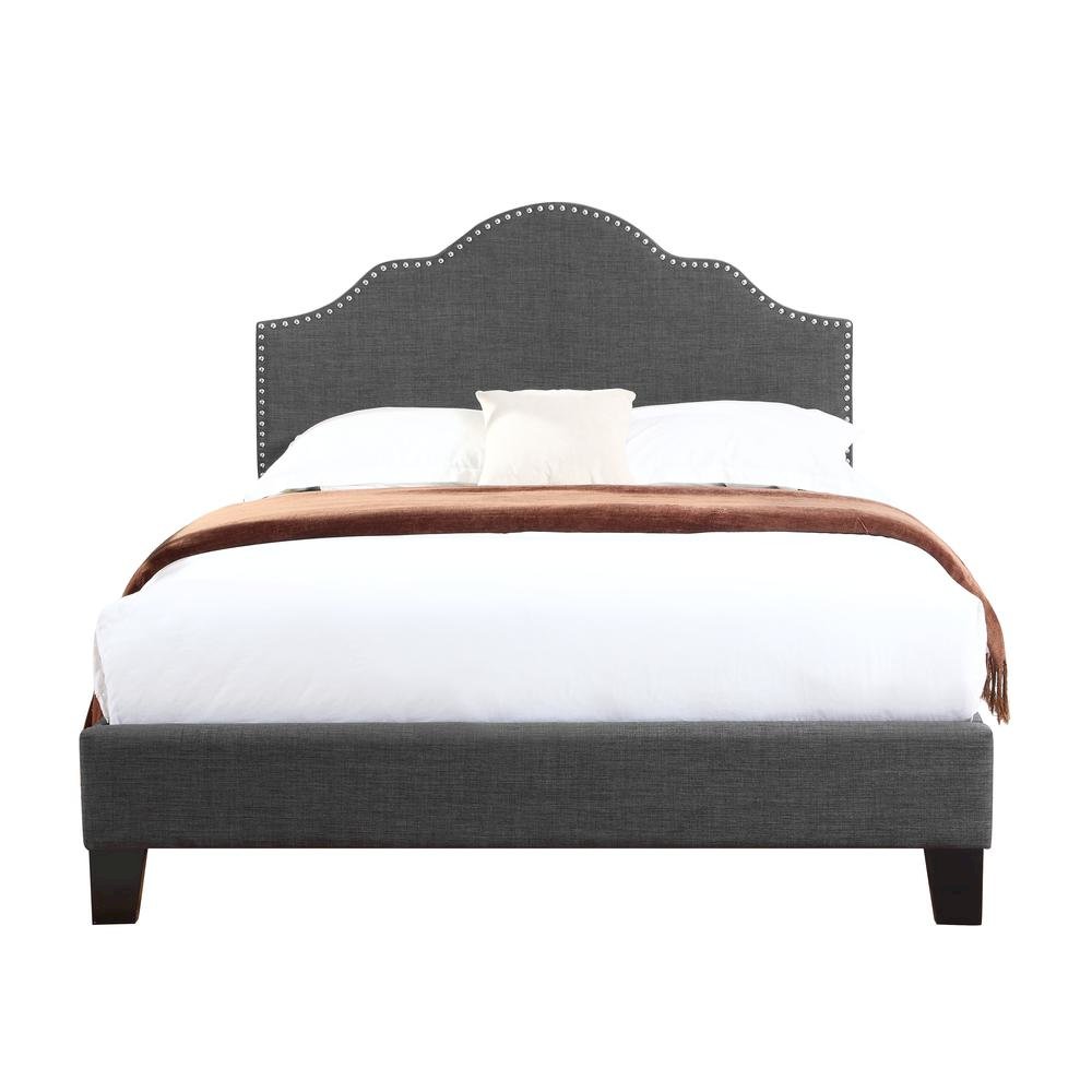 Kirby Full Upholstered Bed. Picture 4