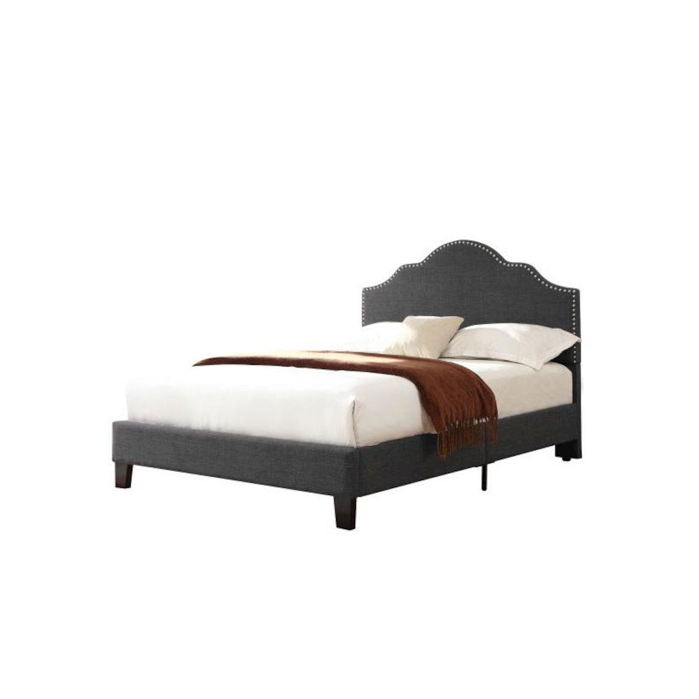 Kirby Full Upholstered Bed. Picture 1