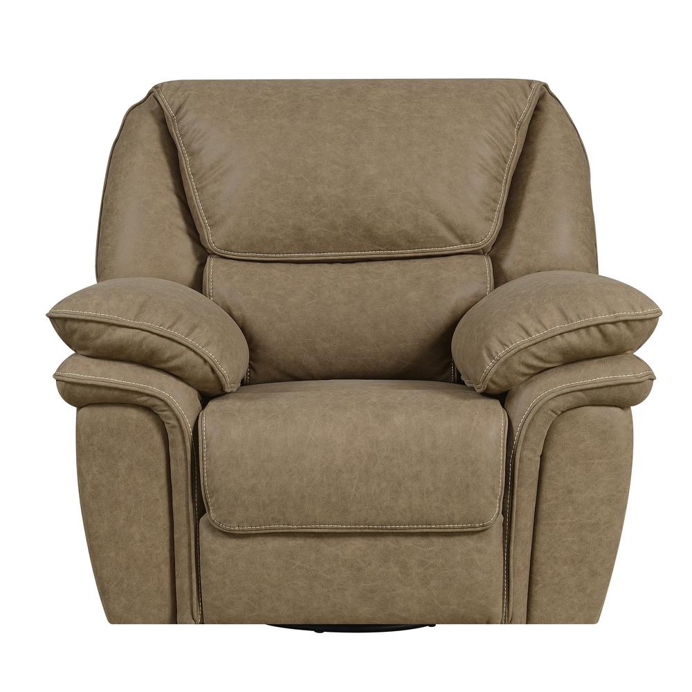 Wallace & Bay Baker Swivel Gliding Recliner, Desert Sand. Picture 3