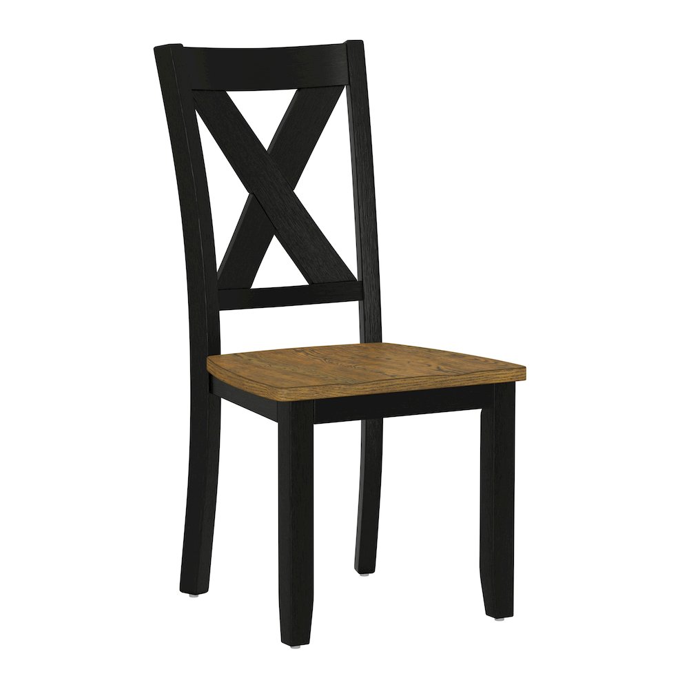 Radiant Earthen Dusk Arlington 6-Piece Dining Table with 4 Chairs and Bench. Picture 7