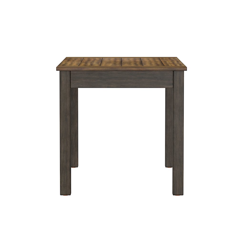 6 Piece Gathering Height Table Set in Mangrove & Dark Brown. Picture 10