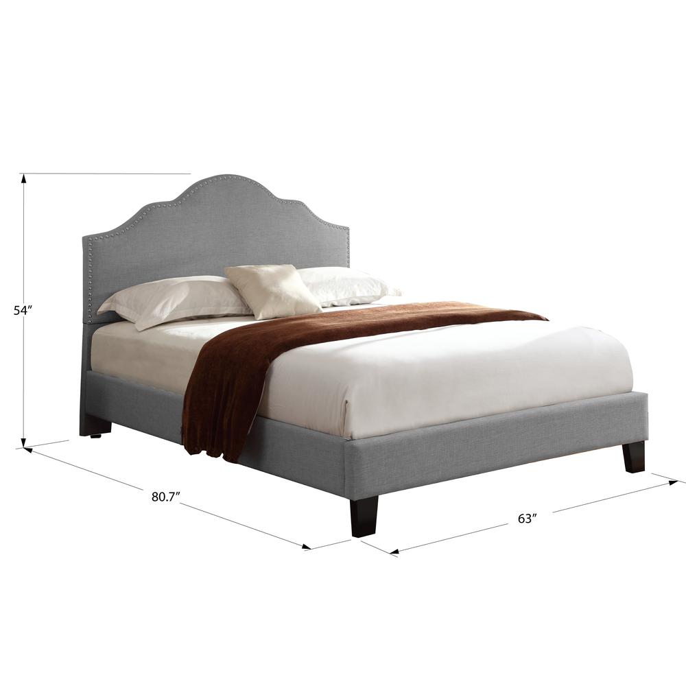 Kirby Queen Upholstered Bed. Picture 3