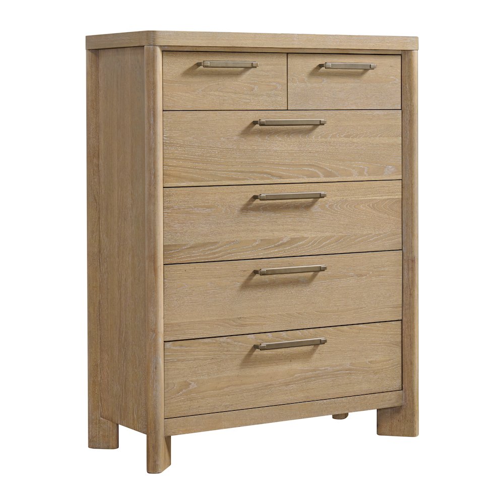 Wallce & Bay Clove Sand Dune 6-Drawer Chest. Picture 1