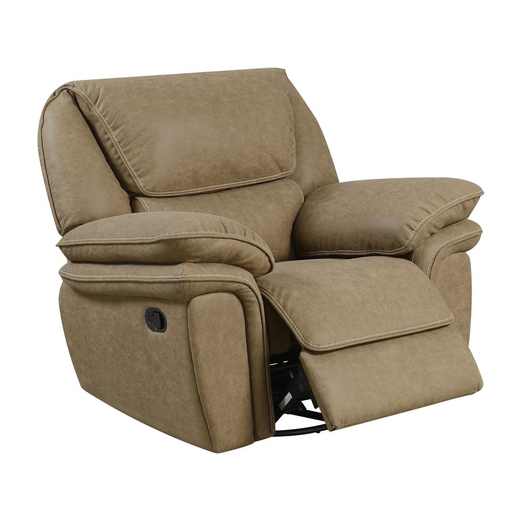 Wallace & Bay Baker Swivel Gliding Recliner, Desert Sand. Picture 2