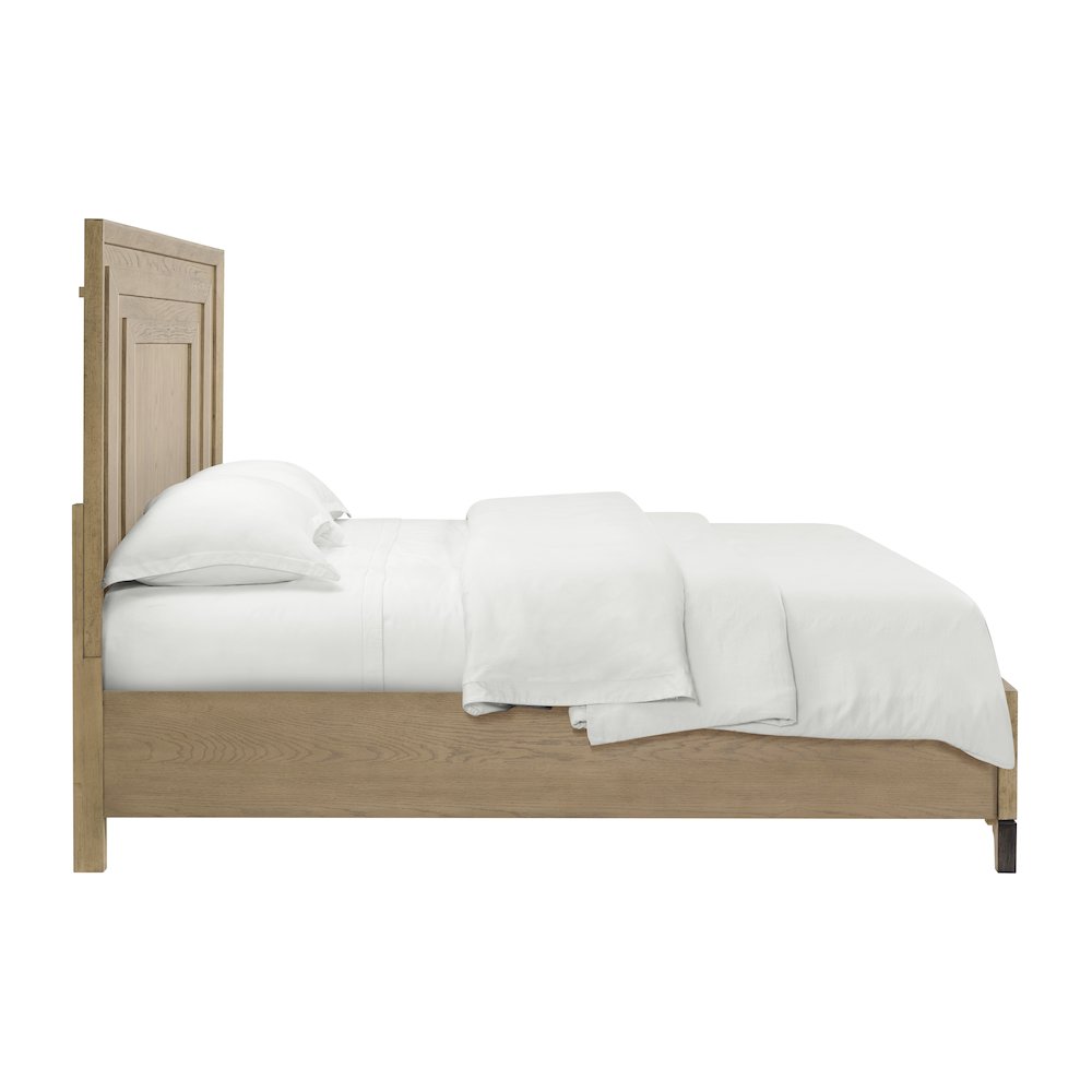 Wallace & Bay Preno Queen Panel Bed in Caramel and Cocoa. Picture 4