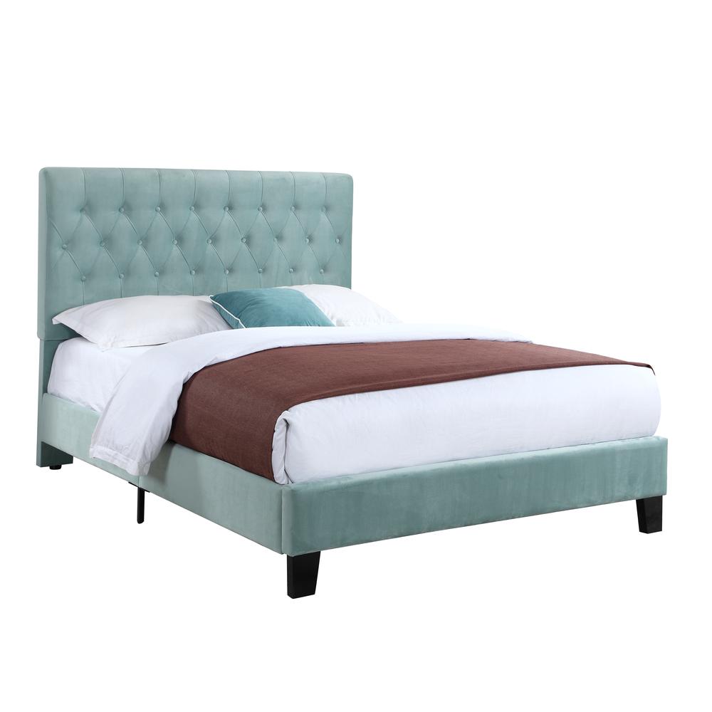 Dalton Cal King Upholstered Bed. Picture 1