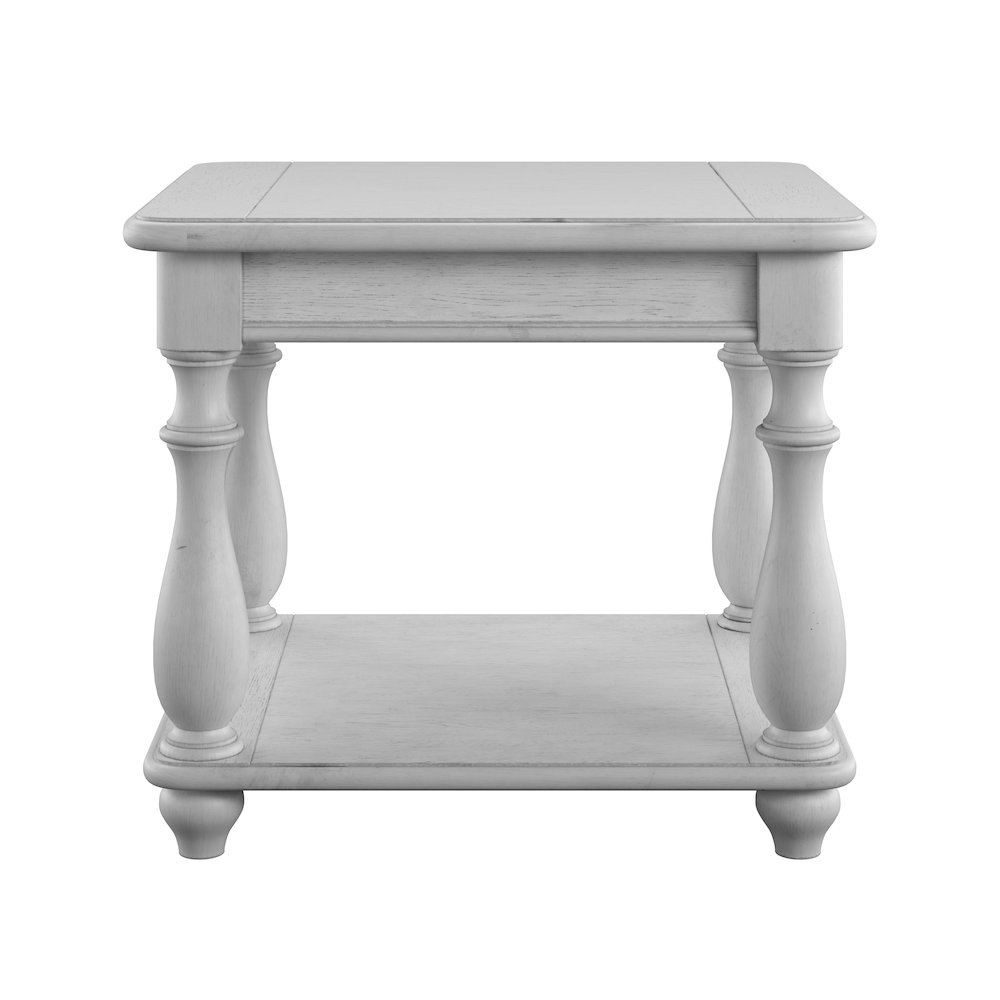 Wallce & Bay Mariano Oyster Shell Square End Table. Picture 4