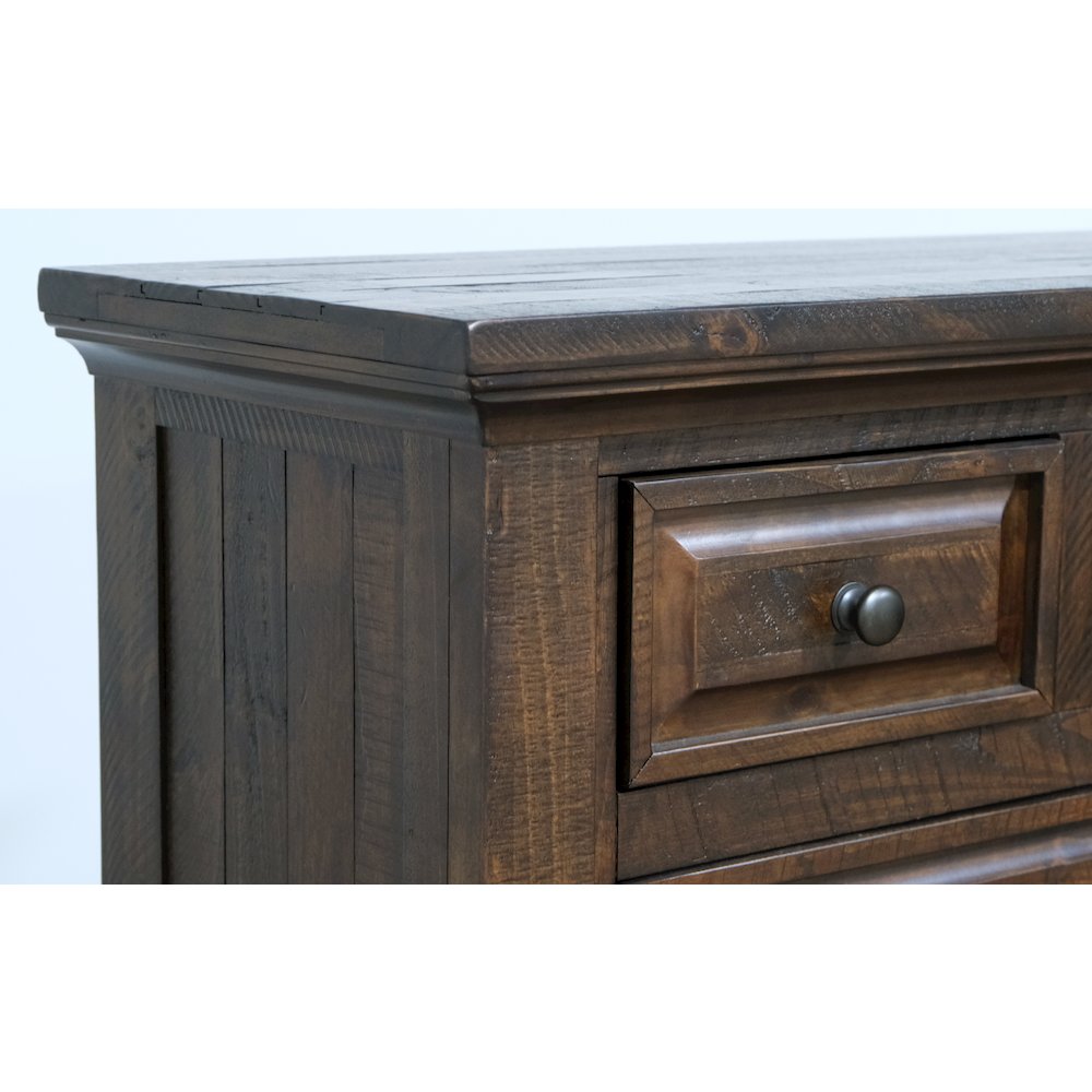 Wallace & Bay Verna Burnt Umber 6-Drawer Chest. Picture 6