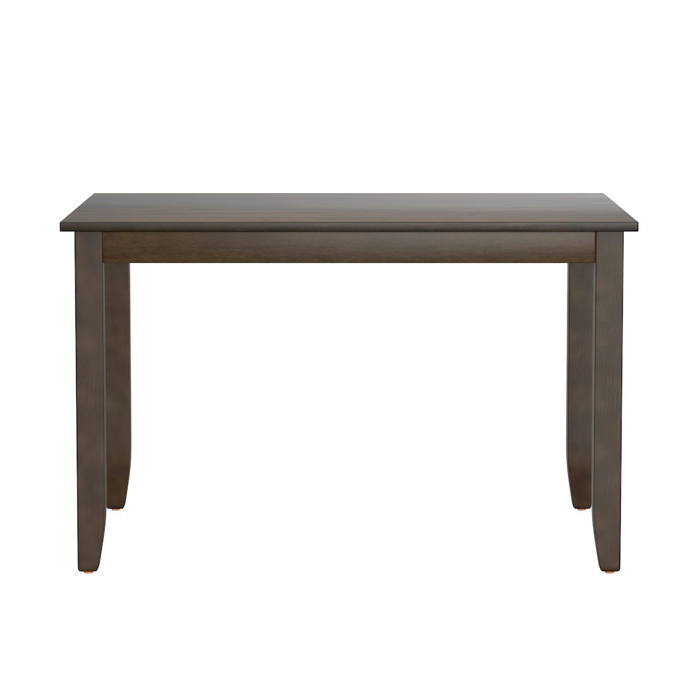 Wallace & Bay Velvety 5 Piece Dining Table Set in Bitters Brown. Picture 8