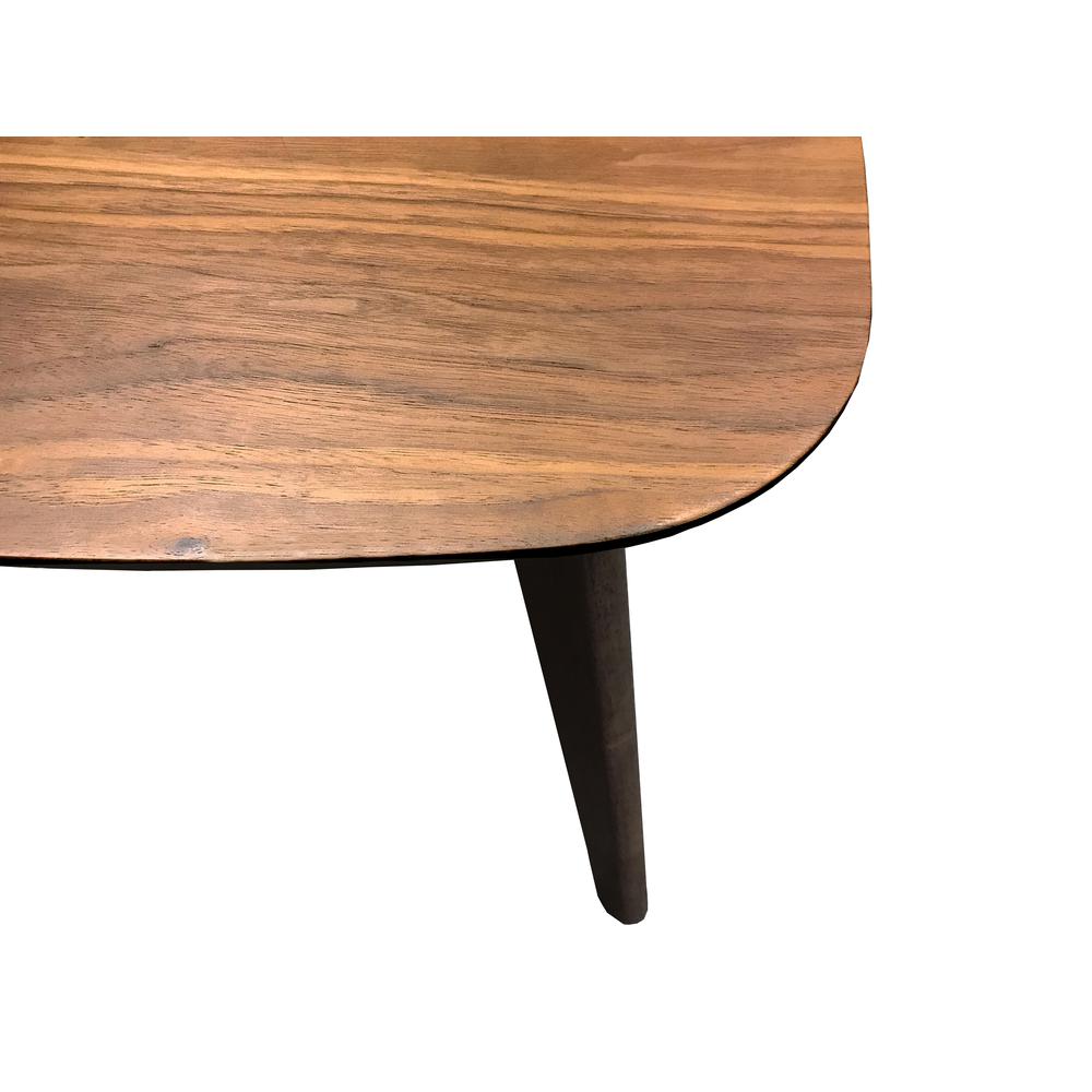Wallace & Bay Pineda End Table, Walnut Brown. Picture 3