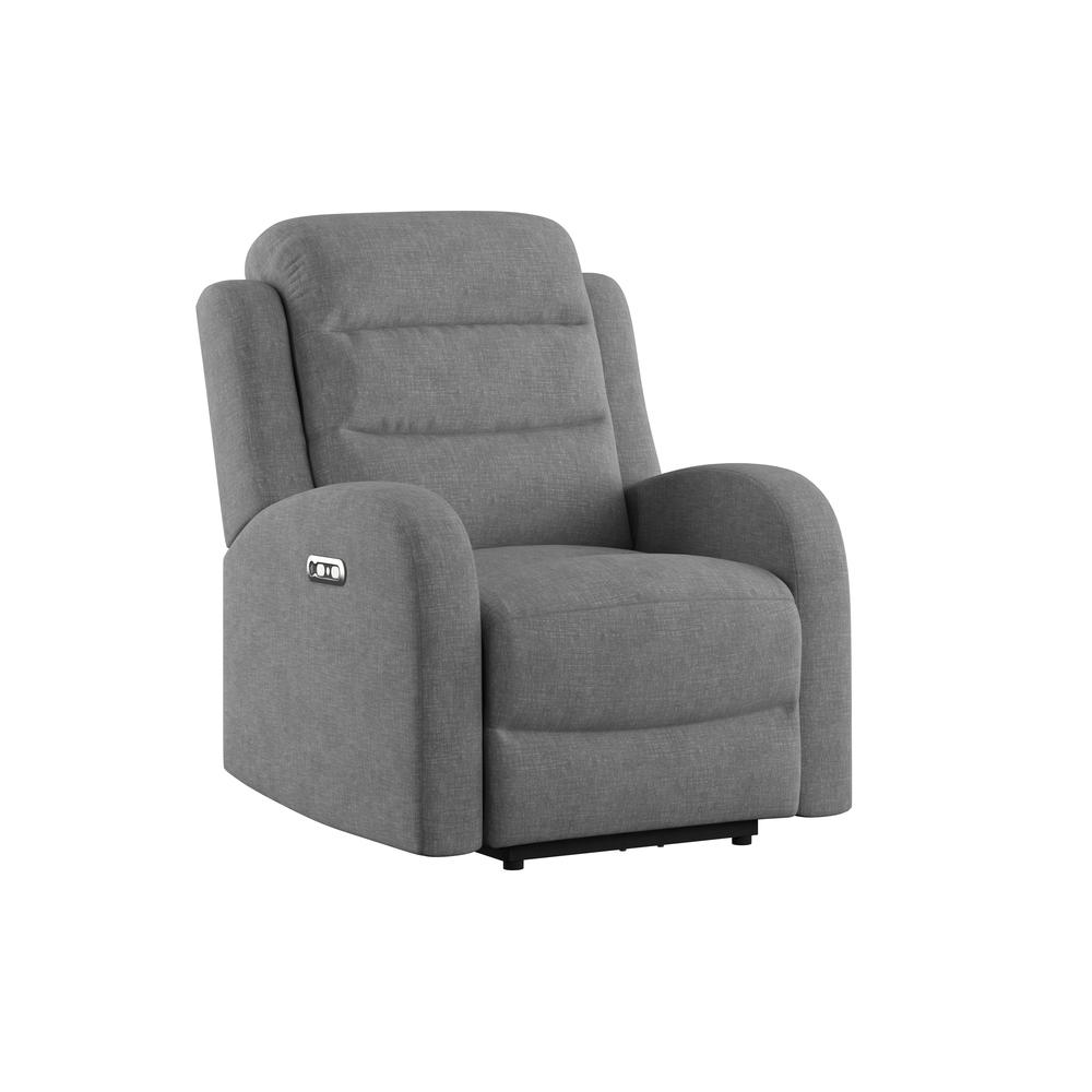 Dual Power Recliner And Headrest with Power Headrest. Picture 1